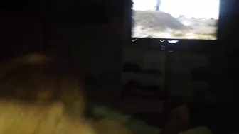 MILF Masturbates with Vibrator & Blows Big Natural Tits!