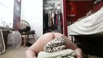 Naughty Nerd Pillow Humping Session