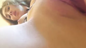 Amateur Brunette College Girl Homemade Masturbation Selfies