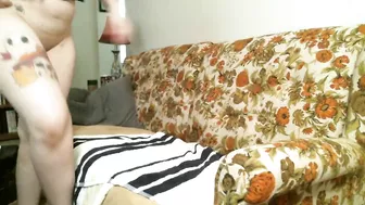 Chubby Amateur Masturbates with Dildo & Sex Toys in Homemade Video