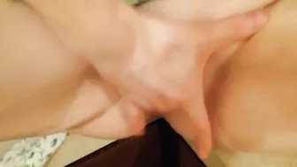 MILF Masturbates with Huge Dildo in Kitchen - Amateur Homemade Porn