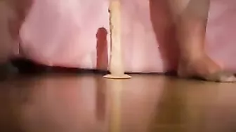 Squirting Heavens - Amateur Anal Dildo Orgasm with Double Penetration