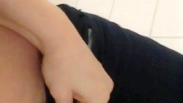 Busty College Girl Homemade Masturbation Tease