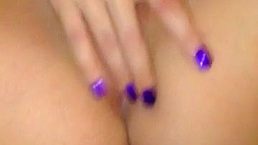 Amateur Girlfriend Homemade Masturbation with Shaved Wet Pussy