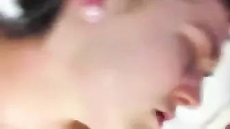 Masturbating Teen Gets Facials with Dildo Fucking!