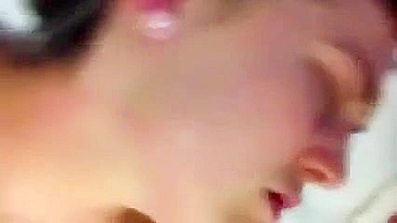 Masturbating Teen Gets Facials with Dildo Fucking!