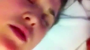 Masturbating Teen Gets Facials with Dildo Fucking!
