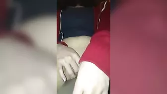 Masturbating Teen Goes Wild with Hairbrush and Dildo!