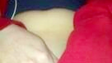 Masturbating Teen Goes Wild with Hairbrush and Dildo!