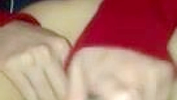 Masturbating Teen Goes Wild with Hairbrush and Dildo!