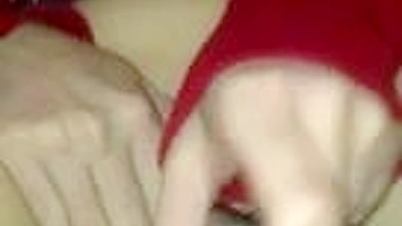 Masturbating Teen Goes Wild with Hairbrush and Dildo!
