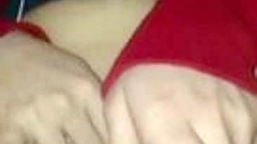 Masturbating Teen Goes Wild with Hairbrush and Dildo!