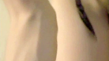 Amateur Masturbates with Dildo & Fucks Herself in Anal Double Penetration Selfie!