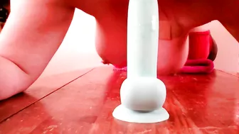 MILF Masturbates with Sex Toys & Deepthroats BJ in Homemade Video