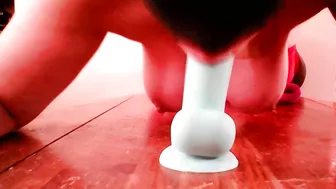 MILF Masturbates with Sex Toys & Deepthroats BJ in Homemade Video