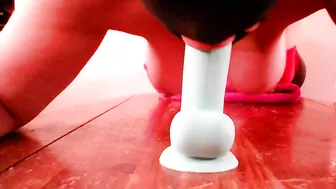 MILF Masturbates with Sex Toys & Deepthroats BJ in Homemade Video