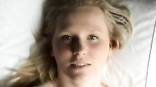 Blonde College Teen Homemade Masturbation and Cumming! #Orgasm
