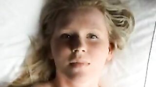 Blonde College Teen Homemade Masturbation and Cumming! #Orgasm
