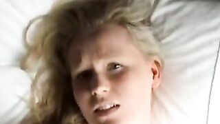 Blonde College Teen Homemade Masturbation and Cumming! #Orgasm