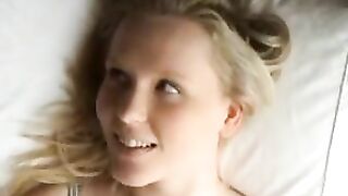 Blonde College Teen Homemade Masturbation and Cumming! #Orgasm