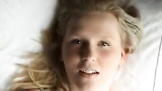 Blonde College Teen Homemade Masturbation and Cumming! #Orgasm