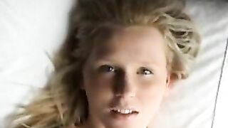 Blonde College Teen Homemade Masturbation and Cumming! #Orgasm