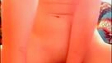 Petite Teen Homemade Dildo Orgasm for Skinny Boyfriend!