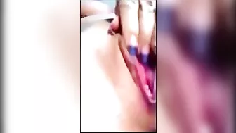 Busty Beauty Self-Satisfying Sex Toy Adventure