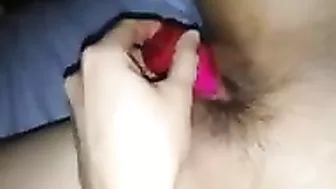 College Amateur Homemade Masturbation with Dildo and Sex Toys