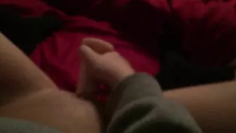 Petite Teen Masturbates with Tight Pussy and Shaved Pubes on Homemade Video