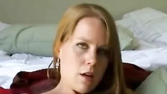 Redhead Amateur Homemade Masturbation Cumming Facial Orgasm