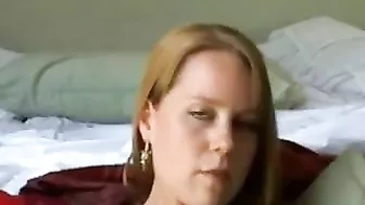 Redhead Amateur Homemade Masturbation Cumming Facial Orgasm