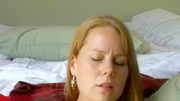 Redhead Amateur Homemade Masturbation Cumming Facial Orgasm