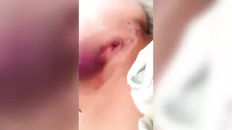 Asian Teen Homemade Masturbation with Dildo Squirts Cumming Orgasm