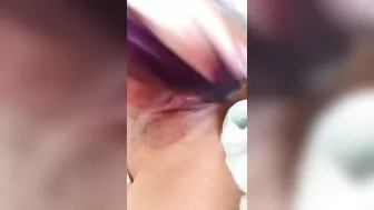 Asian Teen Homemade Masturbation with Dildo Squirts Cumming Orgasm