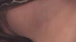 Amateur Brunette GF Masturbates Tight Shaved Pussy in Closeup