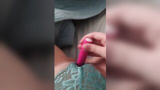 College Cutie Lace Panties Masturbation with Vibrator & Fingering