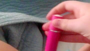College Cutie Lace Panties Masturbation with Vibrator & Fingering
