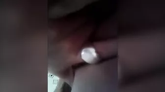 Brunette Babe Solo Masturbation Session in Homemade Selfie