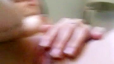 Pierced Teen Masturbates Exposing Shaved Pussy  -College Homemade