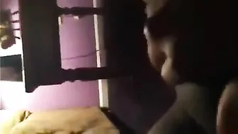 Must-See Ebony Teen Squirts Amateur Fingering Homemade Masturbation!