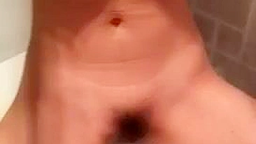 Busty Amateur Teases Hairy Pussy with Fingers in Homemade Masturbation Video