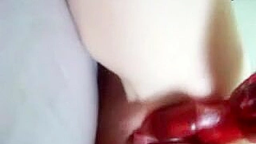 Turquoise Treat - Amateur Girlfriend Creamy Masturbation with Sex Toys