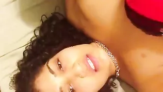 Desi Masturbation Selfie with Big Boobs and Dildo  -Indian Girl