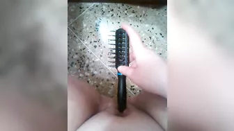 Amateur Masturbates with Dildo and Creamy Pussy in Homemade Video