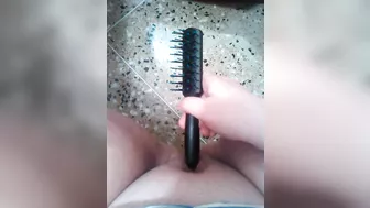 Amateur Masturbates with Dildo and Creamy Pussy in Homemade Video
