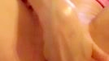 Asian Brunette Homemade Masturbation Session with Fisting & Squirting!