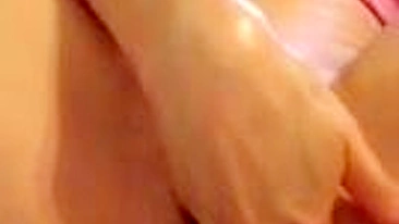 Asian Brunette Homemade Masturbation Session with Fisting & Squirting!