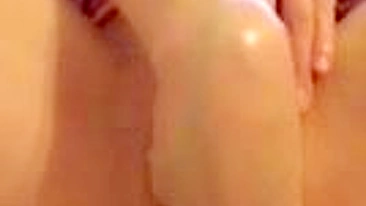 Asian Brunette Homemade Masturbation Session with Fisting & Squirting!