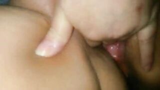 Chubby Amateur Homemade Masturbation Selfie with Squirting Orgasm